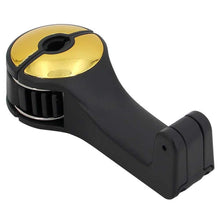 Заредете изображение във визуализатора на галерията – Hanger / hook / organizer for shopping on the headrest + mobile holer hm-589 yellow - TopMag
