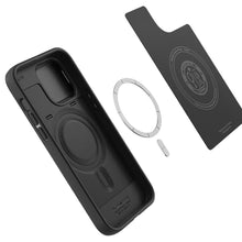 Заредете изображение във визуализатора на галерията – Spigen optik armor mag гръб за  iphone 14 pro max black
