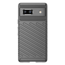 Заредете изображение във визуализатора на галерията – Thunder Case case for Google Pixel 7a silicone armor case black
