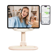 Заредете изображение във визуализатора на галерията – Baseus Seashell Series adjustable tablet/phone stand - pink
