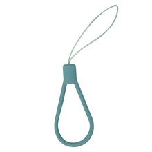 Заредете изображение във визуализатора на галерията – Silicone phone lanyard wrist strap mint
