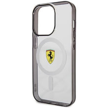 Заредете изображение във визуализатора на галерията – Ferrari FEHMP14XURKT iPhone 14 Pro Max 6.7" clear/transparent hardcase Outline Magsafe
