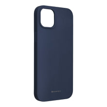 Заредете изображение във визуализатора на галерията – Mercury silicone гръб за  iphone 14 plus blue
