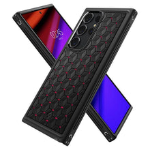 Заредете изображение във визуализатора на галерията – Spigen Cryo Armor case for Samsung Galaxy S24 Ultra - black and red
