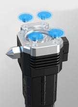 Заредете изображение във визуализатора на галерията – LED Flashlight LT2 Rescue (hammer, belt cutter, magnet) waterproof silver
