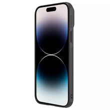 Заредете изображение във визуализатора на галерията – Nillkin CamShield S Leather Magnetic Case for Iphone 14 Pro black
