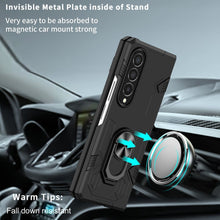 Заредете изображение във визуализатора на галерията – Forcell mecha case for samsung galaxy z fold 4 5g black

