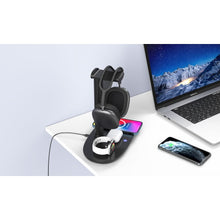 Заредете изображение във визуализатора на галерията – Wireless charger qi 4in1 15w b15a black
