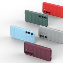 Заредете изображение във визуализатора на галерията – Magic Shield Case for Samsung Galaxy S23 flexible armored cover light blue

