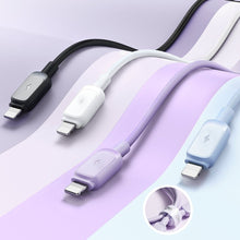 Заредете изображение във визуализатора на галерията – Lightning - USB 2.4A cable 1.2m Joyroom S-AL012A14 - black

