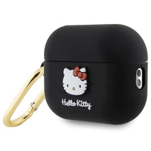 Заредете изображение във визуализатора на галерията – Hello Kitty Silicone 3D Kitty Head Case for AirPods Pro 2 (2022/2023) - Black
