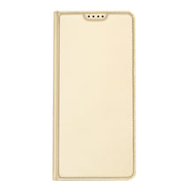 Заредете изображение във визуализатора на галерията – Dux Ducis Skin Pro Case Xiaomi 13 Flip Card Wallet Gold Stand
