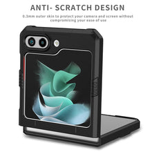 Заредете изображение във визуализатора на галерията – MECHA Case for SAMSUNG Galaxy Z Flip 5 5G black
