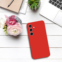 Заредете изображение във визуализатора на галерията – Tel Protect Silicone Premium for Samsung Galaxy A25 5G/A24 4G red
