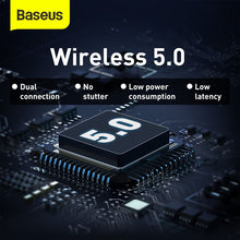 Заредете изображение във визуализатора на галерията – BASEUS Encok True Wireless Earphones WM01 Plus Black NGWM010001
