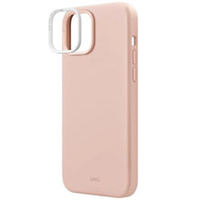 Заредете изображение във визуализатора на галерията – Uniq Lino Hue Magclick Charging case for iPhone 15 - pink
