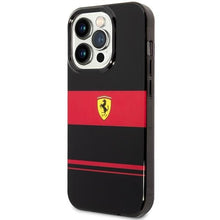 Заредете изображение във визуализатора на галерията – Ferrari FEHMP14XUCOK iPhone 14 Pro Max 6.7" black/black hardcase IMD Combi Magsafe
