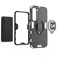 Заредете изображение във визуализатора на галерията – Wozinsky Ring Armor case for Samsung Galaxy S23 armored cover magnetic holder ring black
