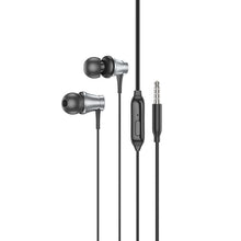 Заредете изображение във визуализатора на галерията – Borofone Earphones BM73 Platinum grey
