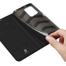 Заредете изображение във визуализатора на галерията – Dux Ducis Skin Pro case for Xiaomi Redmi Note 12 Pro+ flip cover card wallet stand black
