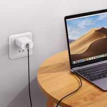 Заредете изображение във визуализатора на галерията – Ugreen US323 USB-C (angled) / USB-C (angled) cable 2m - black
