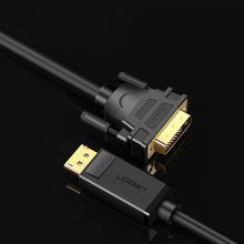 Заредете изображение във визуализатора на галерията – Ugreen cable DisplayPort - DVI cable 2m black (DP103)
