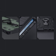 Заредете изображение във визуализатора на галерията – Nillkin CamShield Armor Pro Case Cover For Samsung Galaxy S23 Ultra Armor Cover With Camera Protector Ring Stand Black

