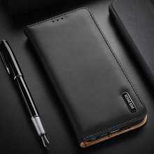 Заредете изображение във визуализатора на галерията – Dux Ducis Hivo Case for Samsung Galaxy S23 Ultra Flip Cover Wallet Stand RFID Blocking Brown
