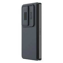 Заредете изображение във визуализатора на галерията – Nillkin CamShield Silky Silicone Case for Samsung Galaxy Z Fold 4 Silicone Cover with Camera Protector Black
