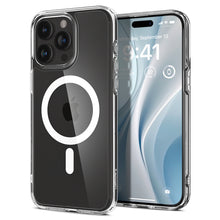 Заредете изображение във визуализатора на галерията – Spigen Crystal Hybrid MagSafe, white - iPhone 15 Pro
