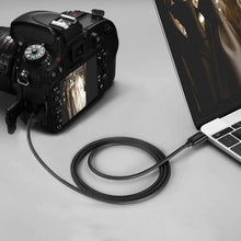Заредете изображение във визуализатора на галерията – Ugreen US242 USB-C (male) / mini USB (male) cable 1 m - black
