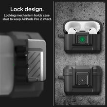 Заредете изображение във визуализатора на галерията – Spigen LOCK FIT AIRPODS PRO 1/2 MATTE BLACK
