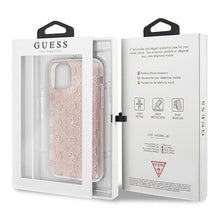 Заредете изображение във визуализатора на галерията – Guess GUHCN58TPERG iPhone 11 Pro różowy/pink hard case 4G Peony Glitter
