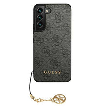 Заредете изображение във визуализатора на галерията – Оригинален Guess калъф за samsung s22 plus (4g charms / grey) - TopMag
