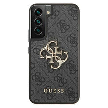 Заредете изображение във визуализатора на галерията – Оригинален Guess калъф за samsung s22 (4g big metal logo / grey) - TopMag
