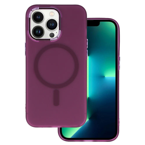 Magnetic Frosted Case for Iphone 11 Pro Max Purple
