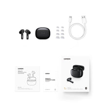 Заредете изображение във визуализатора на галерията – TWS ANC Ugreen WS106 HiTune T3 wireless headphones - black
