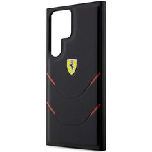 Заредете изображение във визуализатора на галерията – Ferrari FEHCS23LPBAK S23 Ultra S918 black/black hardcase Hot Stamp Lines
