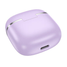 Заредете изображение във визуализатора на галерията – HOCO bluetooth earphones TWS Music guide wireless EQ1 purple
