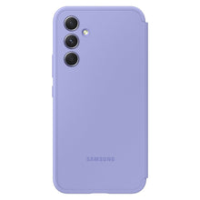 Заредете изображение във визуализатора на галерията – Samsung Smart View Wallet Case for Samsung Galaxy A54 5G cover with smart flip window card wallet blue (EF-ZA546CVEGWW)
