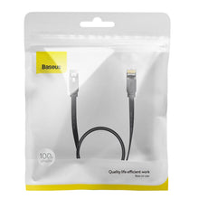 Заредете изображение във визуализатора на галерията – BASEUS high Speed RJ45 Gigabit network cable (flat cable) 1m Black PCWL-B01
