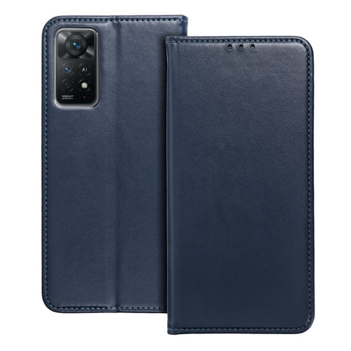 Smart magneto book case for xiaomi 12t / 12t pro navy - TopMag