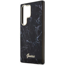 Заредете изображение във визуализатора на галерията – Guess GUHCS23LPCUMAK S23 Ultra S918 black/black hardcase Marble
