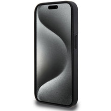 Заредете изображение във визуализатора на галерията – BMW M Quilted Tricolor MagSafe case for iPhone 15 Pro - gray
