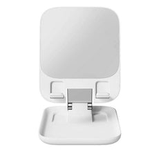 Заредете изображение във визуализатора на галерията – BASEUS Seashell folding tablet stand White BS-HP009
