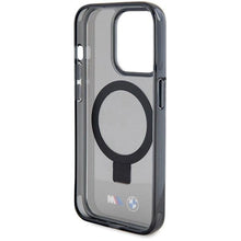 Заредете изображение във визуализатора на галерията – BMW Ring Stand M Collection MagSafe case for iPhone 15 Pro Max - black
