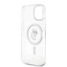 Заредете изображение във визуализатора на галерията – Karl Lagerfeld IML Choupette MagSafe case for iPhone 15 - transparent
