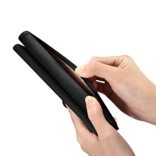 Заредете изображение във визуализатора на галерията – iCarer Wallet Case for Samsung Galaxy S23 leather case wallet black
