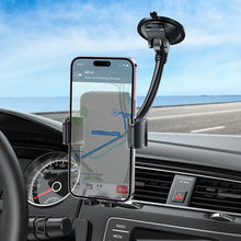Заредете изображение във визуализатора на галерията – HOCO car phone holder for windshield / center console Cheetah H38 black
