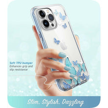 Заредете изображение във визуализатора на галерията – Supcase COSMO IPHONE 14 PRO BLUE FLY
